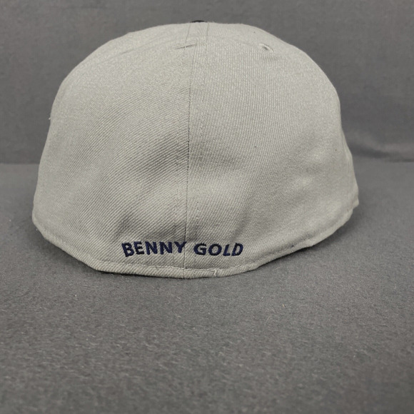 Benny Gold "DoughBoy" 5950 Cap 7 3/4 New Era Light Gray 59Fifty Hat - Picture 6 of 11